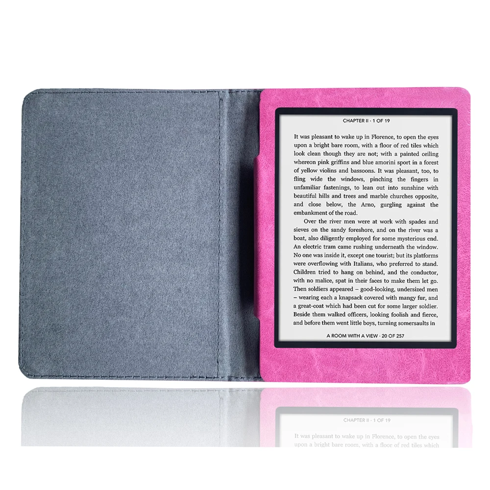 Magnetische Hülle Für Kindle 8 – Wasserdichtes PU-Leder Mit Auto Sleep/Wake