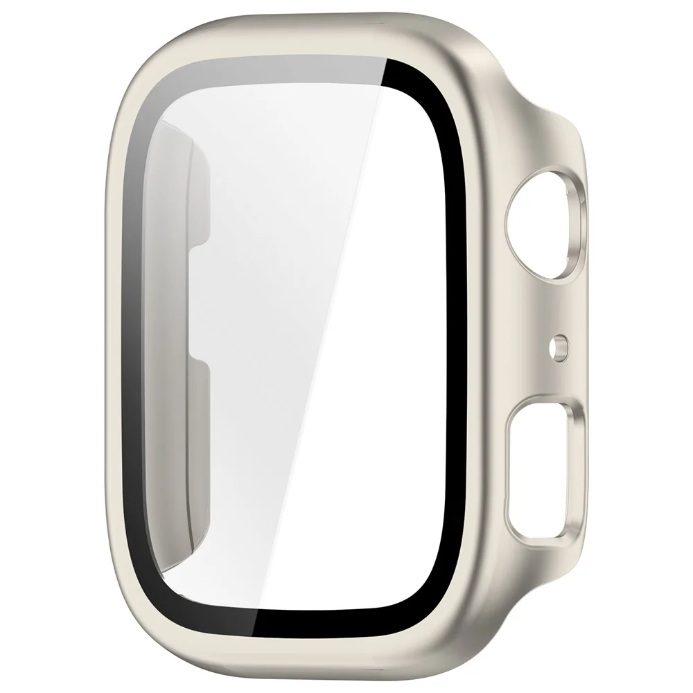 Protective Hard PC Watch Case with Glass Film