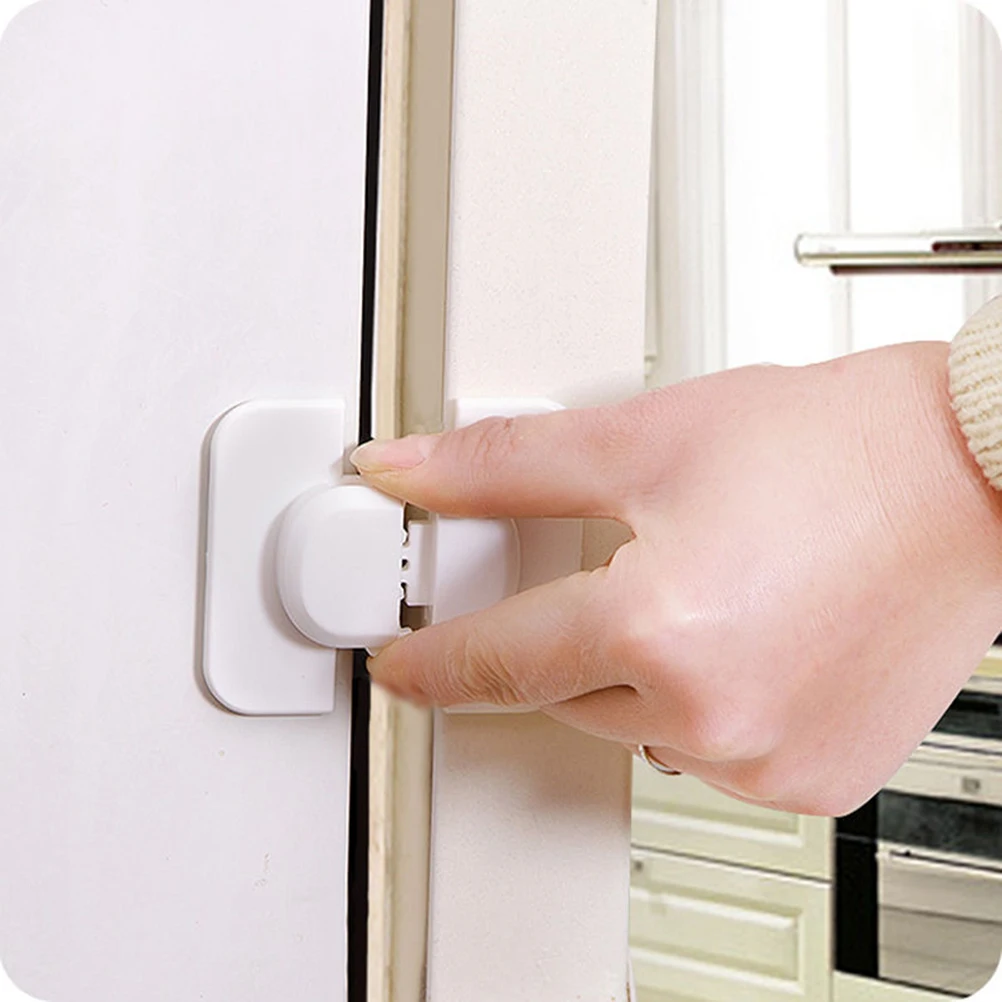 Fridge Door Lock Crash Proof Baby Safety Locks Refrigerator Stickers Cabinet Door Lock Furniture Accessories