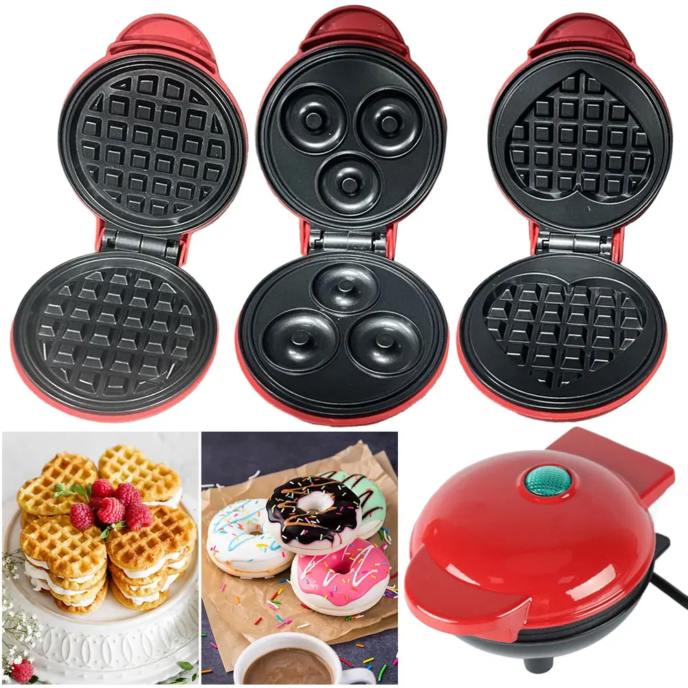 Mini Waffle Maker Quick Heat-Up Eggette Machine Household Breakfast Electric Baking Pan For Quick Breakfasts Snacks and Desserts waffle maker