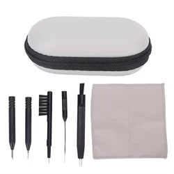 Hearing Aid Maintenance Kit with Cleaning Tools and Accessories (1 Box)