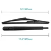 Rear Windshield Wiper Arm W/ Blade for 2003-2010 Nissan Micra Windshield Windscreen Clean Back Window Brush  28781-3U020 2
