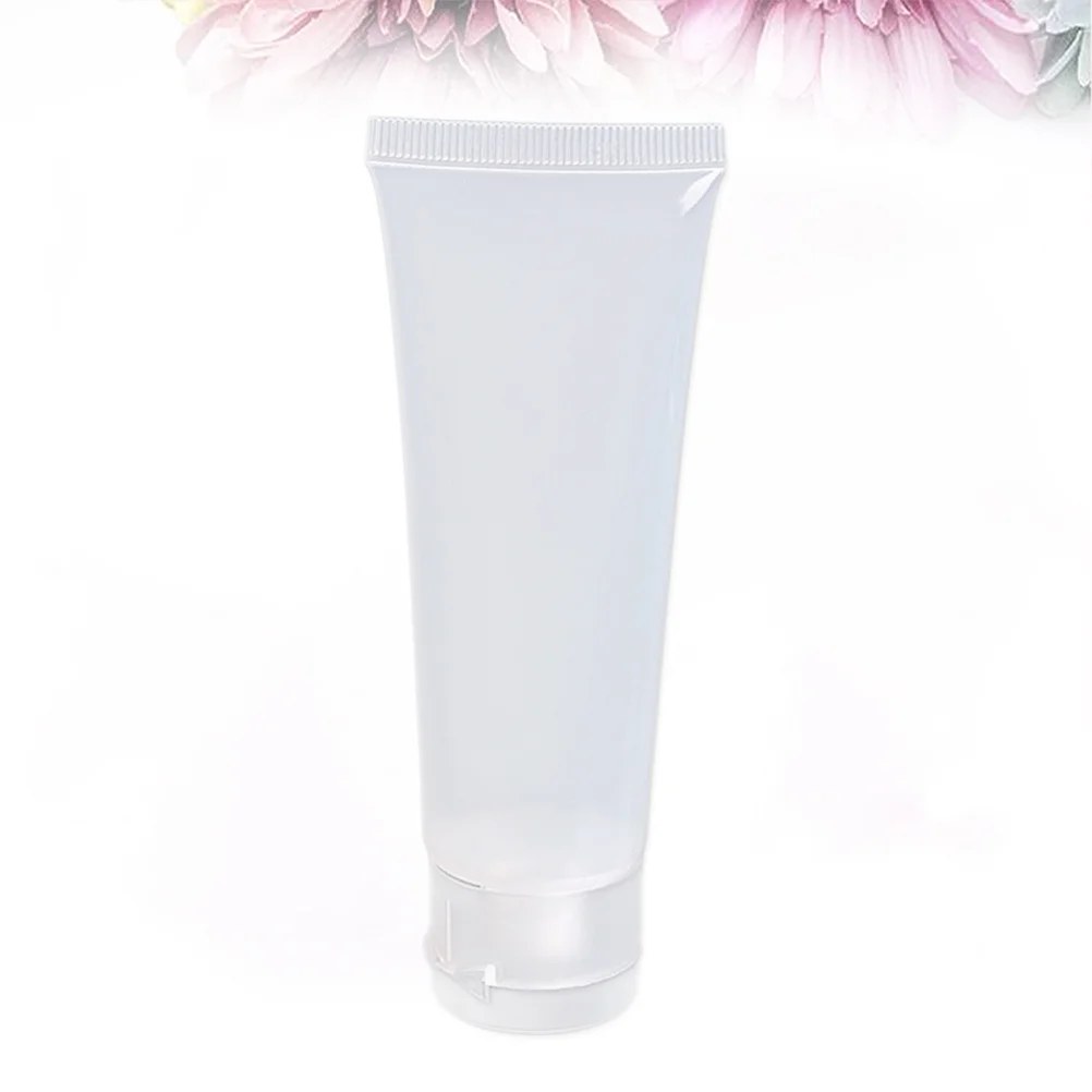 

Refillable Travel Bottles Leakproof Plastic Travel Tubes Sample Packing Jars Squeezable Makeup Container With Screw