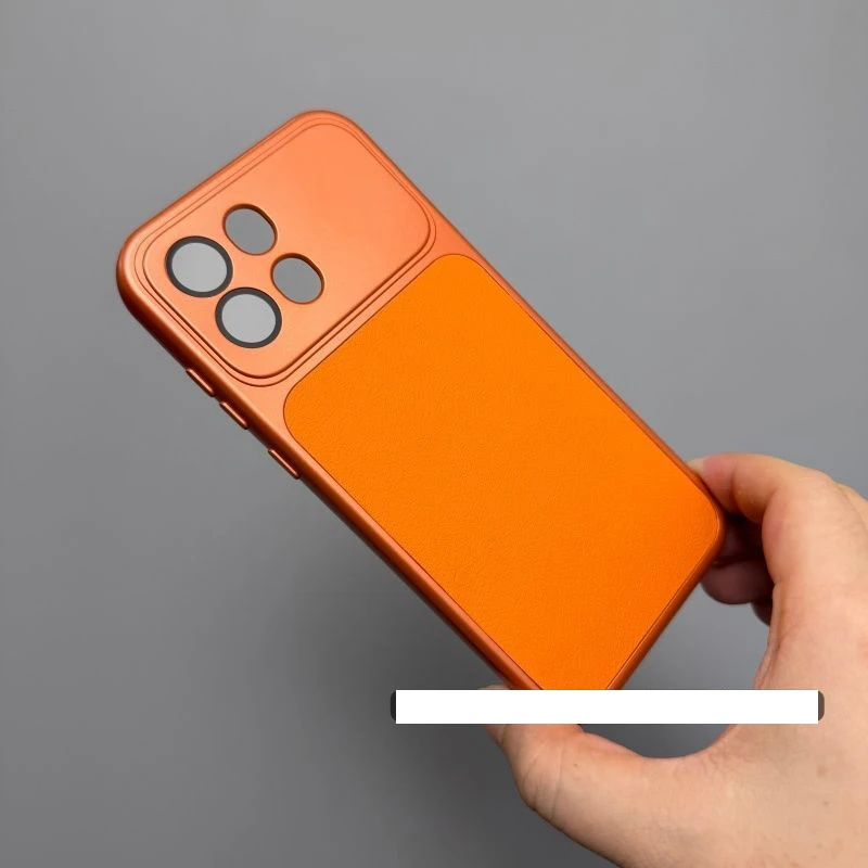 Luxury Leather Matte Back Cover for Oppo Reno - Premium Lens Protection Case