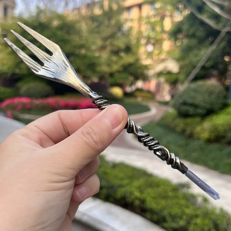 Bronze/Silver Shisha Hookah Tobacco Fork and Accessories