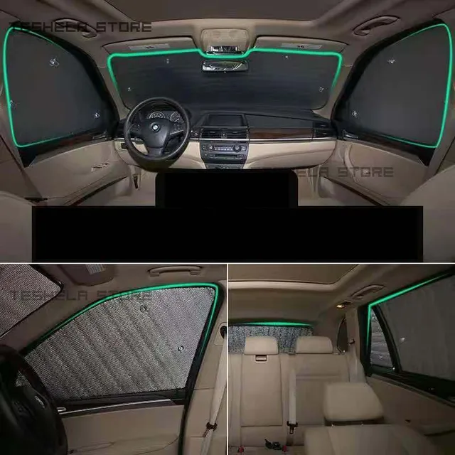 A Chery Tiggo 8 Plus Sunshades Uv Protection Függöny Napsütéses Film Visor Első Szélvédő Borítója Protector Autó Kiegészítők - Image 5