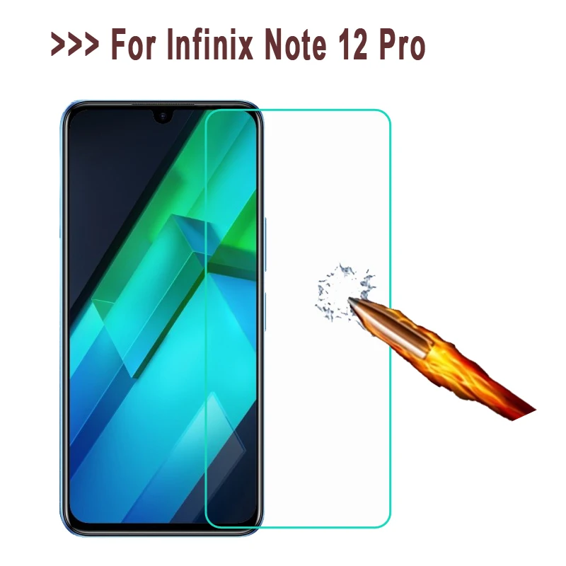 

2-1PC Glass For Infinix Note 12 G96 Turbo G88 Tempered Glass Protective Glass on Infinix Note12 5G 2023 12 Pro Screen Protector