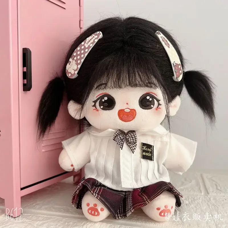 10cm and 20cm baby clothes, cotton dolls, innocent guardianship of couples, college uniform set, no attributes 3