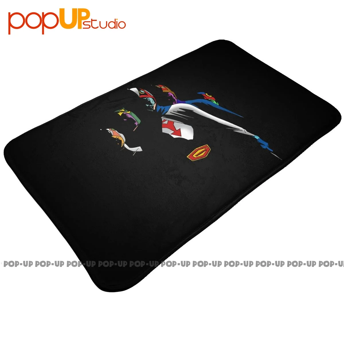 Gatchaman Superhero Character Mat Tappeto Tappeto Portico Balcone Ins Style Tappeto In Velluto Light Luxury