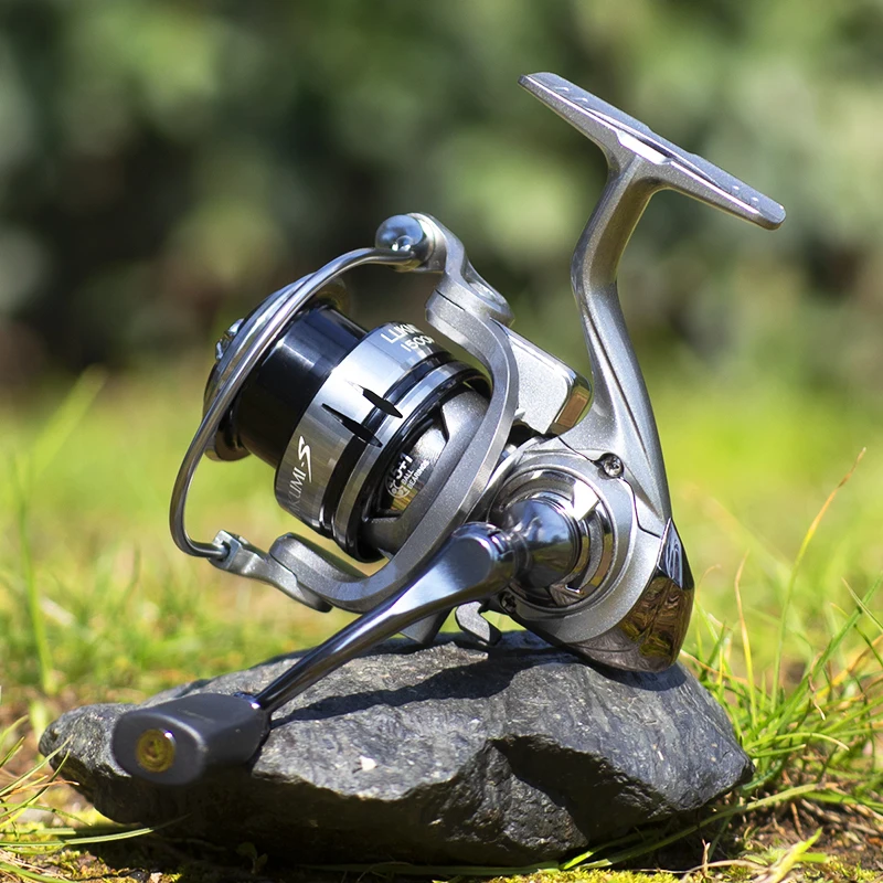 Sea Fishing Reel Spinning Reel Double Grip Deep Shallow Spool Carp