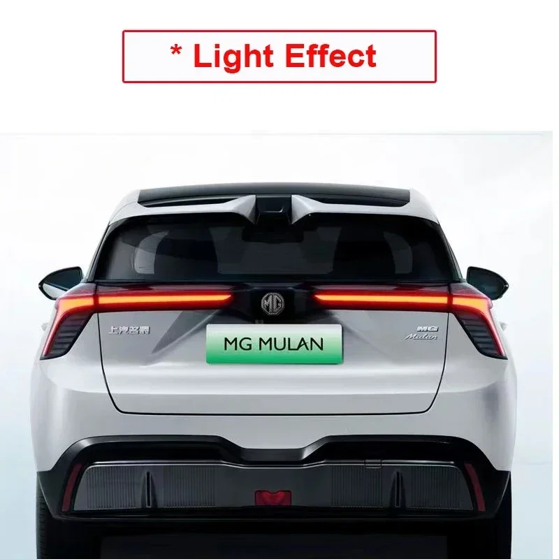 Car Rear Door Trunk Red LED Tail Light For MG4 EV 2022 2023 2024 2025 Instruction Signal Lamp Red Light DRL Lamp Car Accessories