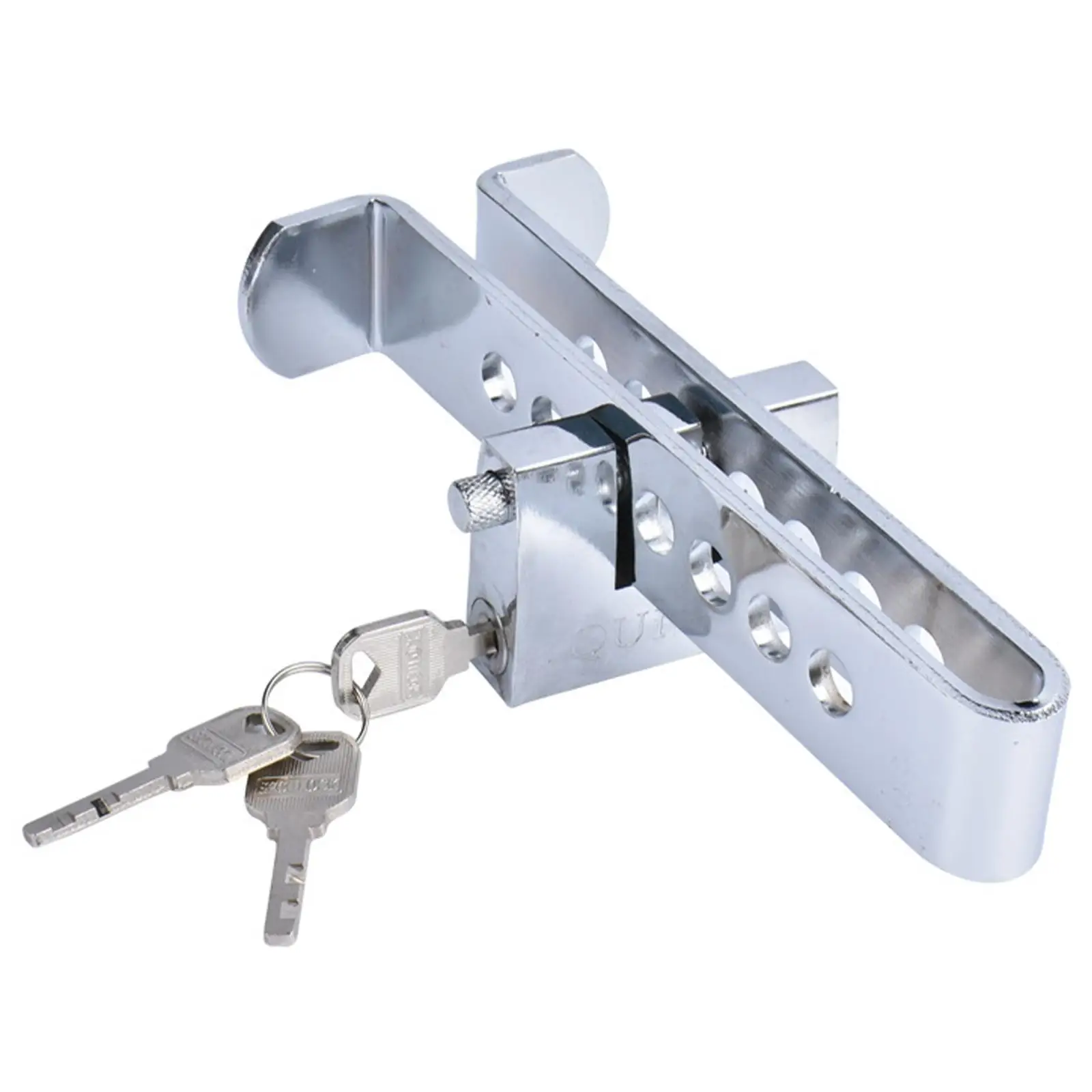 Anti-Theft Auto Brake Clutch Lock, Clutch Pedal Lock with 3 Keys