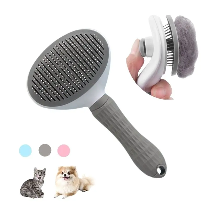 Dog Hair Brush Comb Dogs Cats Dog Grooming Brush Long Hair Для