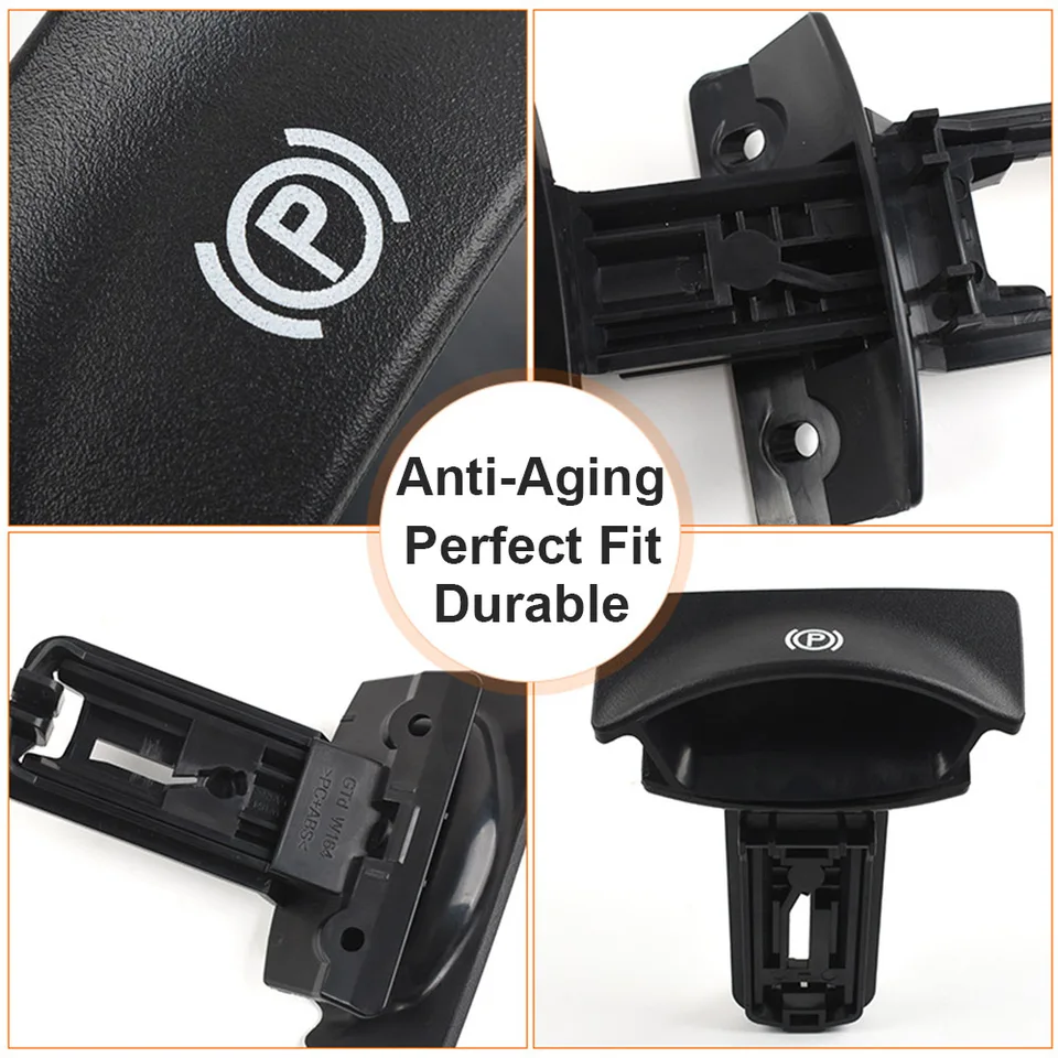 pour Mercedes pour Benz ML Gl W164 Ml300 Ml350 Classe R W251 R320 R300 R350 Interrupteur Frein À Main Voiture Levier Frein Stationnement Poignée Dégagement Frein À Main Stationnement Électrique