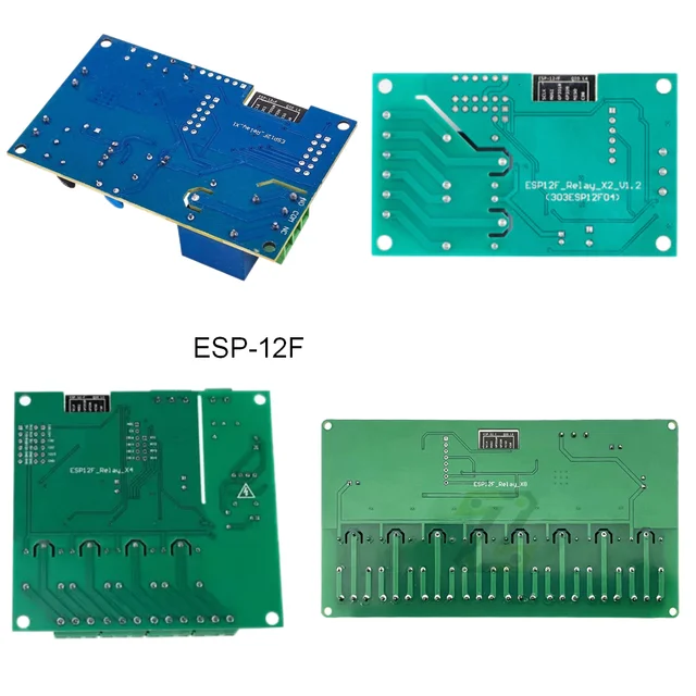 1pcs 1 2 4 8 16 kana ESP8266 8266 ESP 12F 5V 12V 1 kana [1pcs] 1/2/4/8/16 kanał ESP8266 8266 ESP-12F 5V-12V 1 kanał/2 kanał moduł przekaźnika WiFi dla Arduino