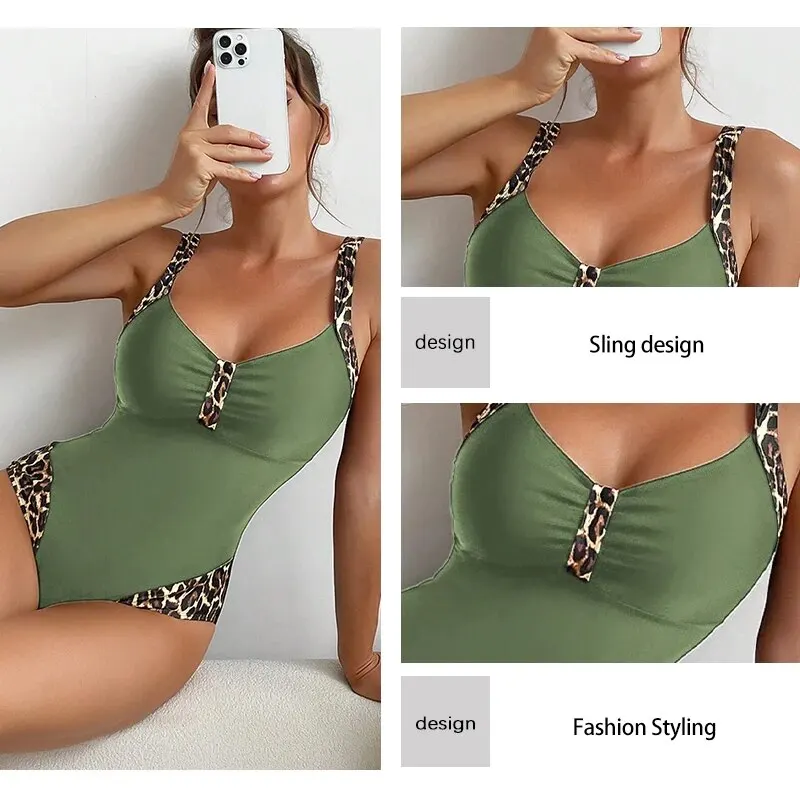 Women Swimsuit Summer Black One Piece Sexy Push Up Shape Effect Beachwear Sports