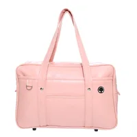 Japanese two-dimensional student JK uniform bag girl PU schoolbag COS wear-resistant waterproof one-shoulder Messenger handbag - Image 5