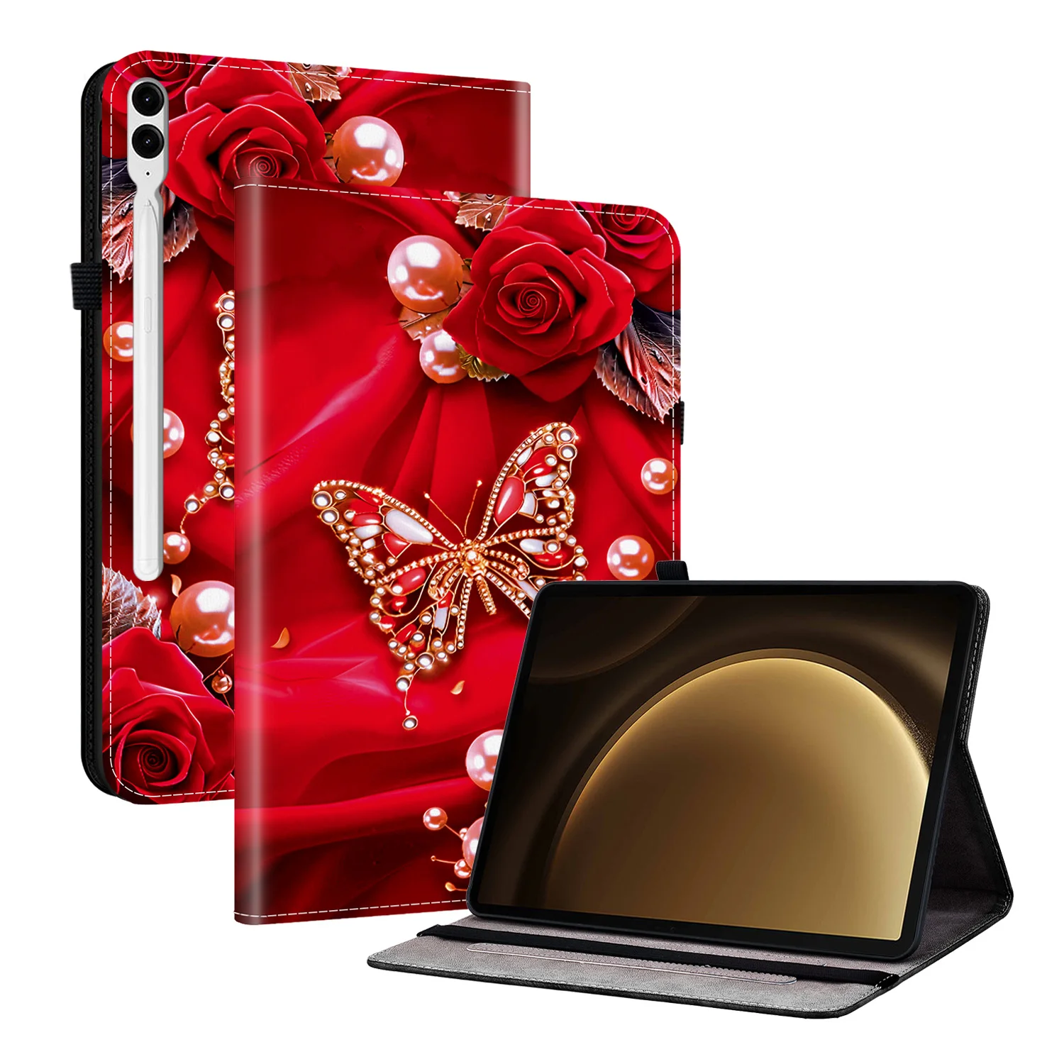 Premium Leather Tablet Cover, Enhanced Protection and Style