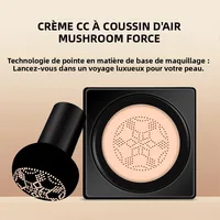 Fond de teint à coussin d'air CC crème, correcteur hydratant naturel léger, longue durée, même le teint de la peau, maquillage de Contour 2