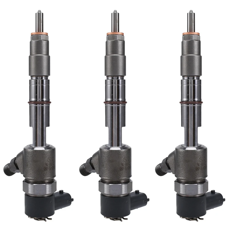 

3X New -Diesel Common Rail Fuel Injector 0445110454 1112100ABA For JMC 4JB Isuzu