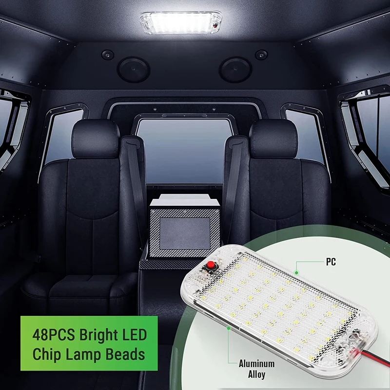 ڵ ׸  LED ڵ ׸ , 48LED 12V - 85V ȭƮ , / ġ , ڵ ķī