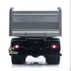 1/14 NEW RC Dumper Truck Toy 3348 RC Truck 6x6 Hydraulic Remote Control Tipper Light Sound Servo 2Speed Battery RC Toys Model 5
