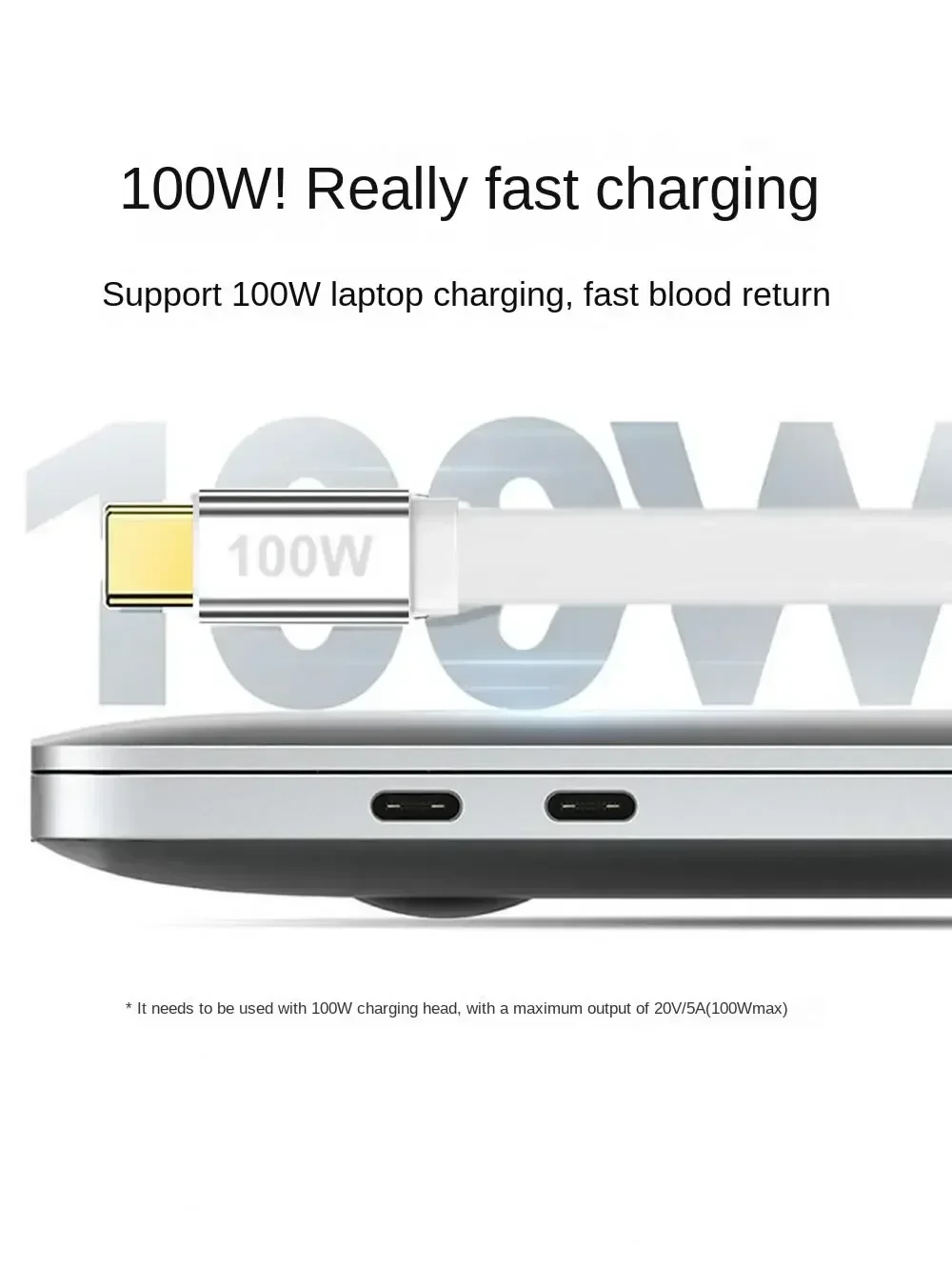 PD 100 W USB C einziehbares Datenkabel, für iPhone 15 Pro Max für MacBook Samsung Schnellladekabel für iPad Typ C Laptop-Schalter – Detail 5