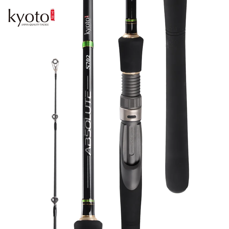 KYOTO ABSOLUTE Price Fishing Rod Carbon Fiber FUJI Rings lure rod fishing 2.13m M Power