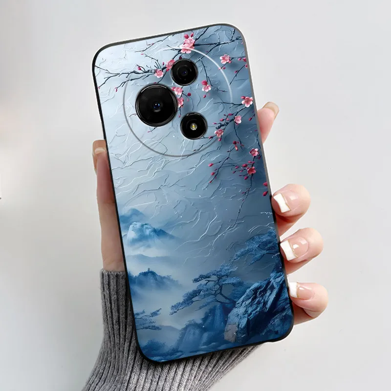 Aesthetic Cute Cat Soft Silicone Black Protective Phone Case Cover