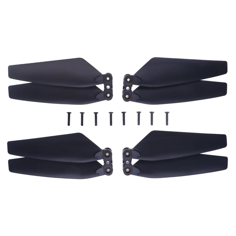 4PCS Propellers Spare Aircraft Blades Quadcopter Drone Accessories for MJX Bugs 4W B4W EX3 D88 HS550 Black