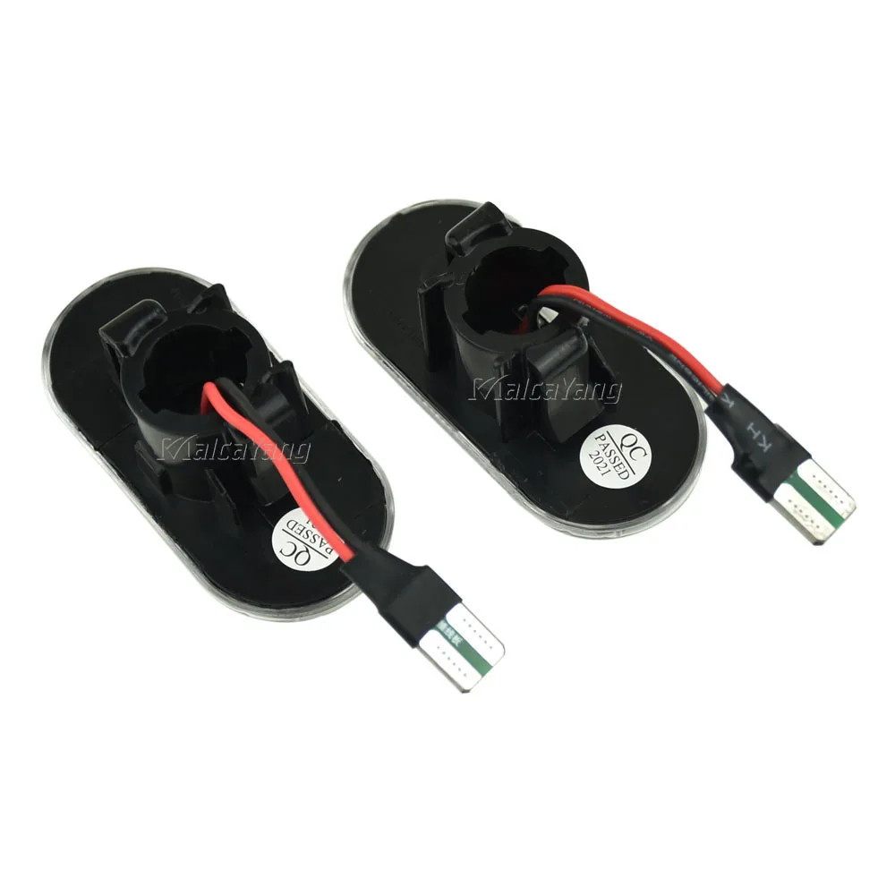 2 X Indicatori Laterali Dinamici A LED Sequenziali Per Dacia Duster, Dokker, Lodgy, Megane E Smart Fortwo - Luci Frecce Laterali Impermeabili