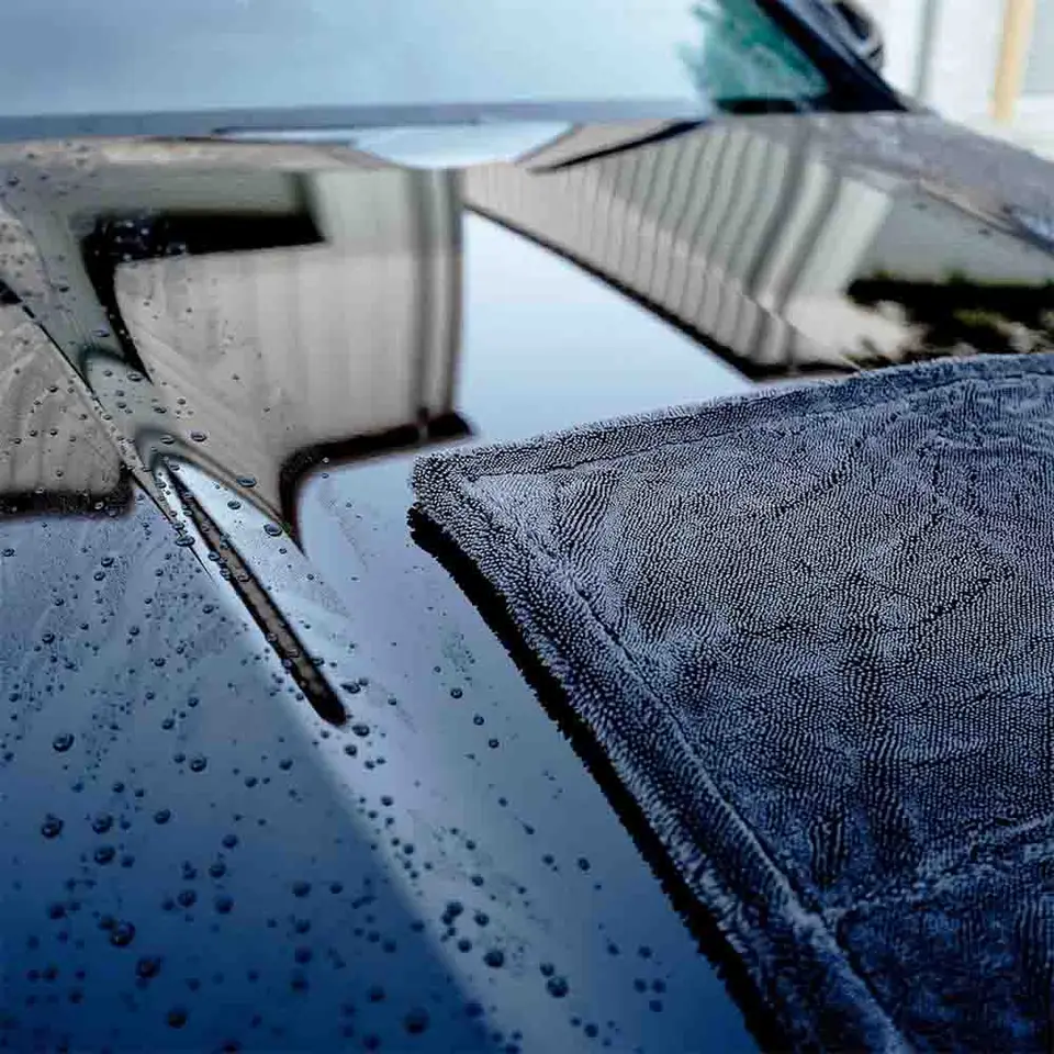 Hydro Hoover - Serviette De Séchage De Voiture En Microfibre De Qualité Professionnelle 1400 G