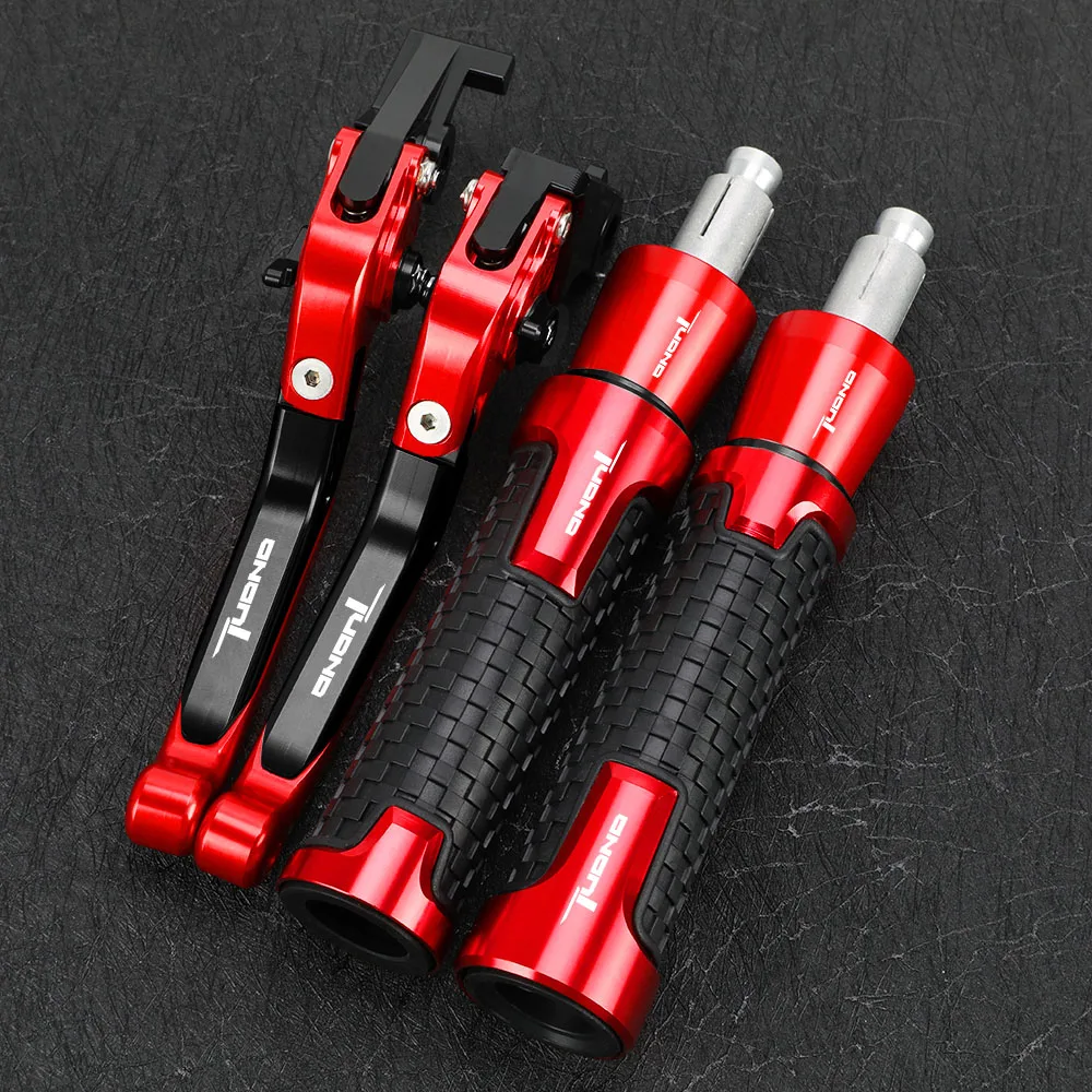 

Motorcycle Foldable Brake Clutch Levers 22MM 24MM Handlebar Knobs Handle Grips Ends For Aprilia TUONO V4R FactoRy 2011 -2016