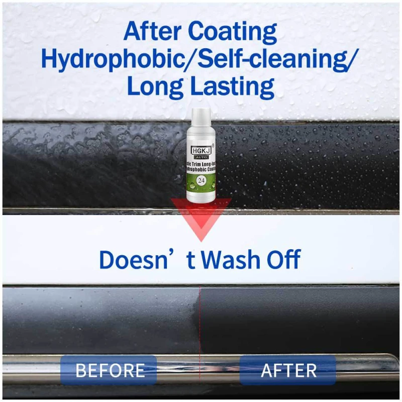 Plastic Trim Coating 100ML Plastic Trim Long-lasting Hydrophobic Coating Agent