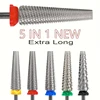 Long-Lasting Tungsten Steel Nail Drill Bit - Effortless Gel & Cuticle Removal, Precision in Nail Art Prep 1