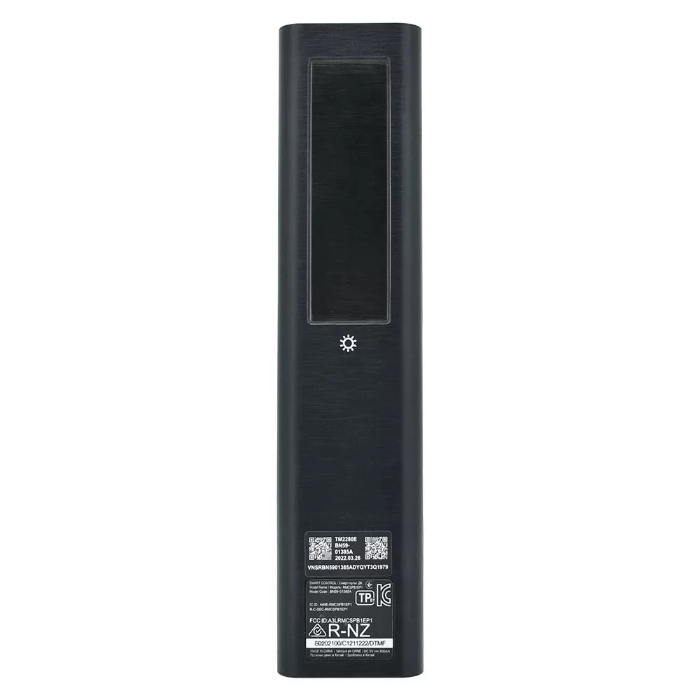 새로운 BN59-01385A 솔라 음성 리모컨 (삼성 2021 QLED 4K 8K 시리즈 스마트 TV Q60A Q70A Q80A QN90A QN800A 호환)