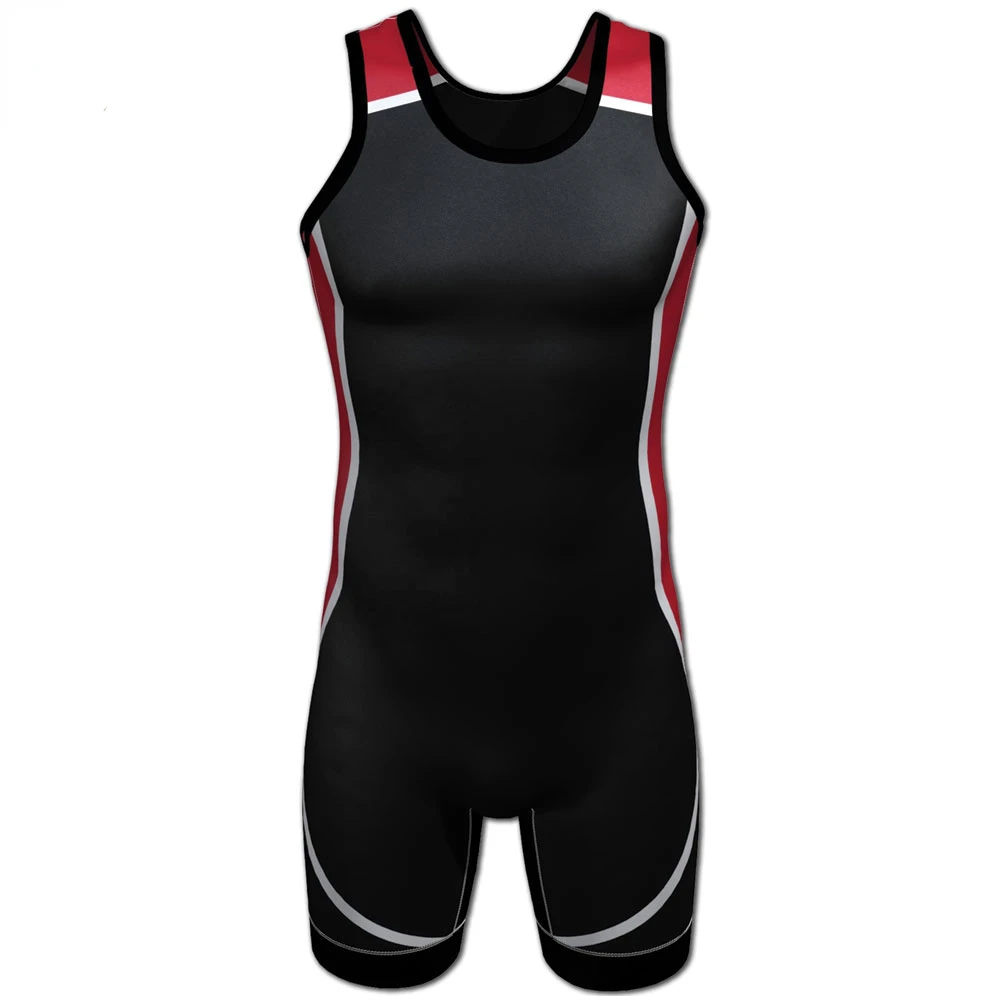 Wrestling Singlet Bodysuit Leotard Outfit Underwear GYM Boxing