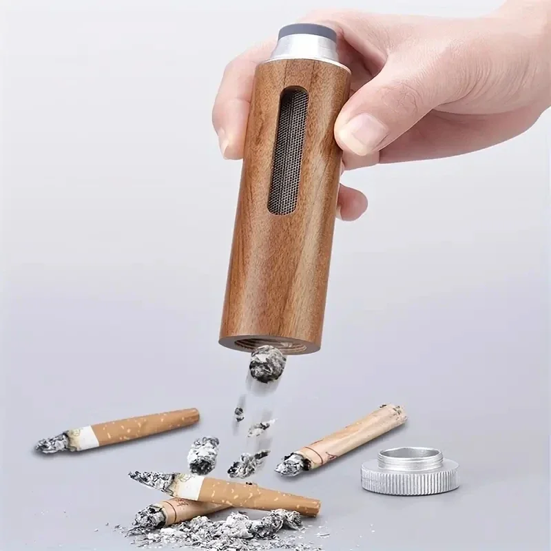 Car mounted ashtray portable ashtray no dropping lazy person cigarette holder driving smoking Soot Organizer 1PC