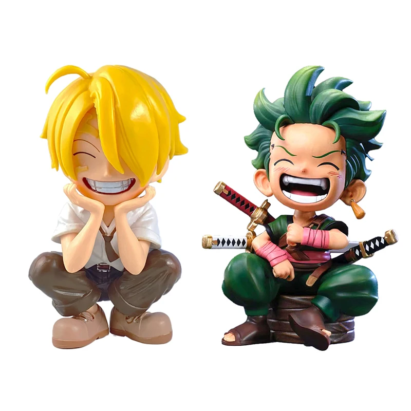 مجسمات شخصيات ون بيس لوفي وزورو