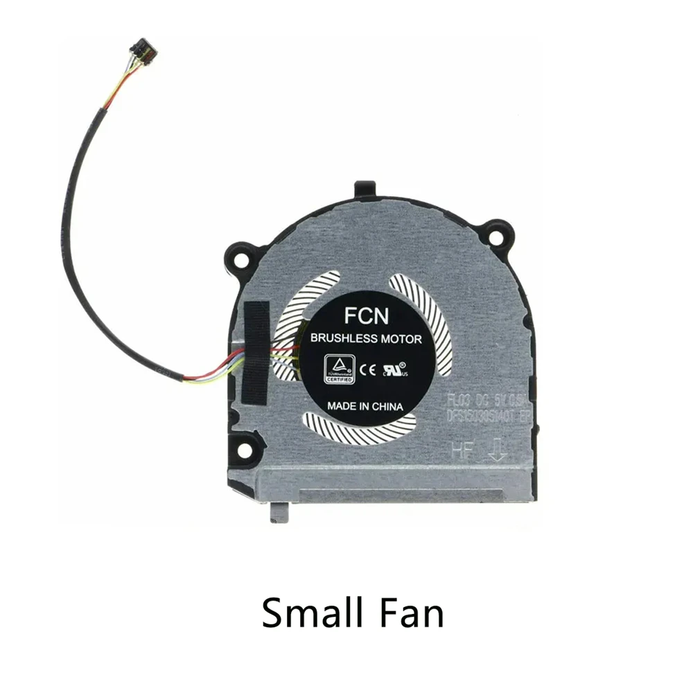 

CPU+GPU Cooling Fan For Lenovo ThinkBook 13s-IML 13s-IWL FLDU FL03 DC 5V