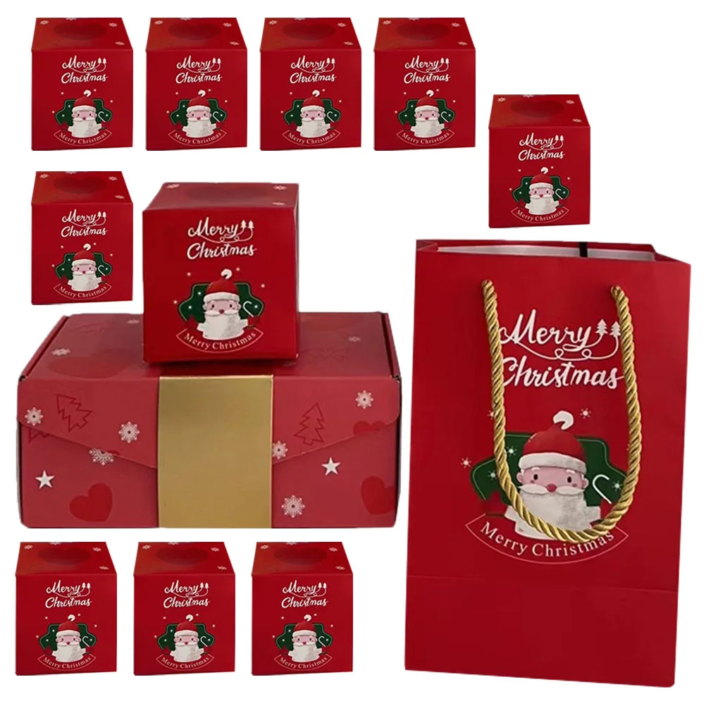 1 Set of Christmas Candy Boxes Gift Wrapping Box Small Gift Box Holiday Bouncing Explosion Gift Box