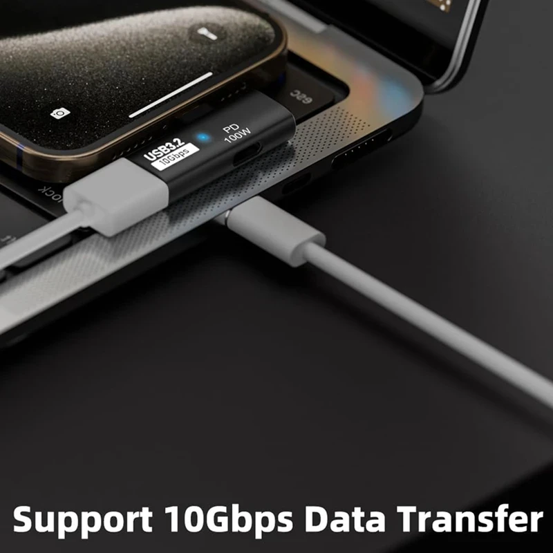 Universal USB-C OTG Cable Adapter - 10Gbps Speed & 100W Fast Charging