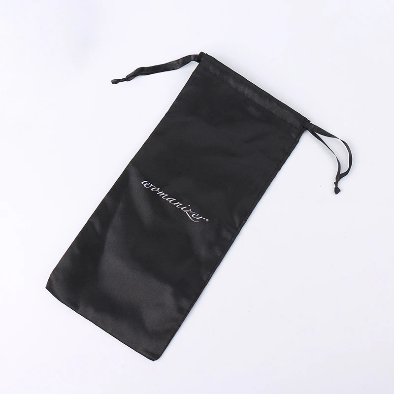 500Pack Custom Logo Small Satin Drawstring Gift Packaging Bags Wholesale For Wigs  Hair Extensions