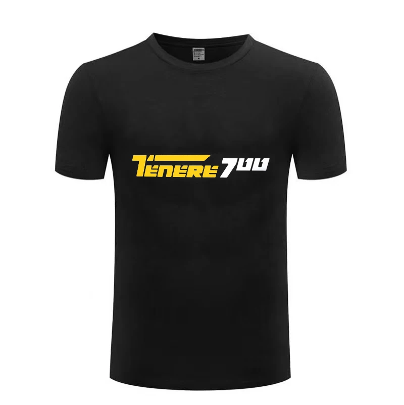 motorcycle armour Tenere 700 Logo Black - Red Cool Design Trendy T-Shirt Tee Tenere 700 T7 Africa Twin Flames Xtz660 Xtz700 100% Cotton best night motorcycle glasses Helmets & Protective Gear