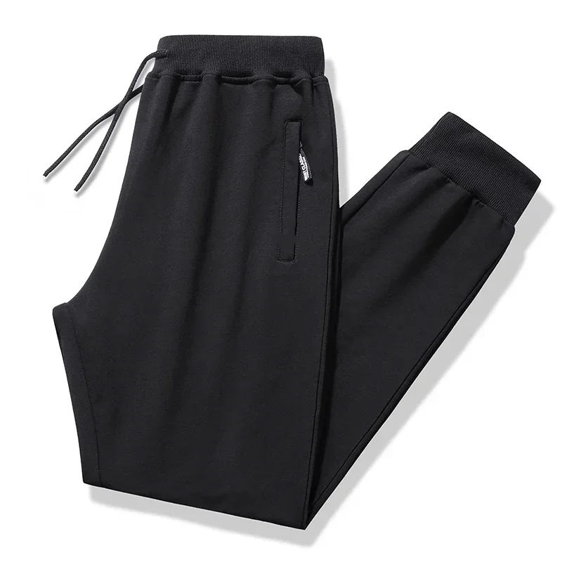 men's casual pants plus size 110 180kg stretch slim fit elastic waist jogger pants 1xl 7xl classic black trousers male clothing Men's Casual Pants Plus Size 110-180KG Stretch Slim Fit Elastic Waist Jogger Pants 1XL-7XL Classic Black Trousers Male Clothing 4