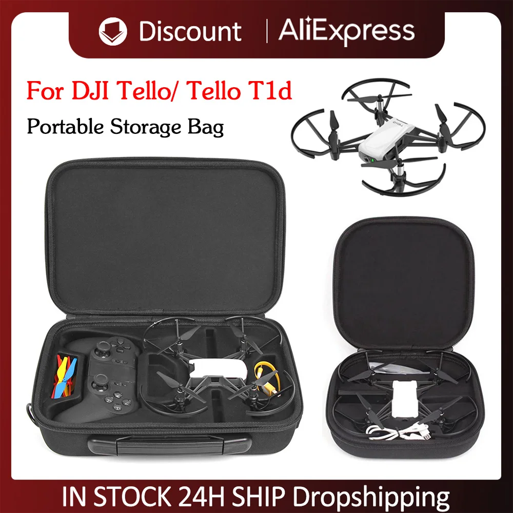 Storage Bag Portable Carrying Case Remote Controller for DJI Tello Gamesir T1d