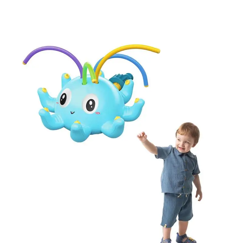 

Sprinkler For Kids Outdoor Kids Sprinkler Water Play Decorative Safe Cute Octopus Shape Water Toys With No Burrs For Children