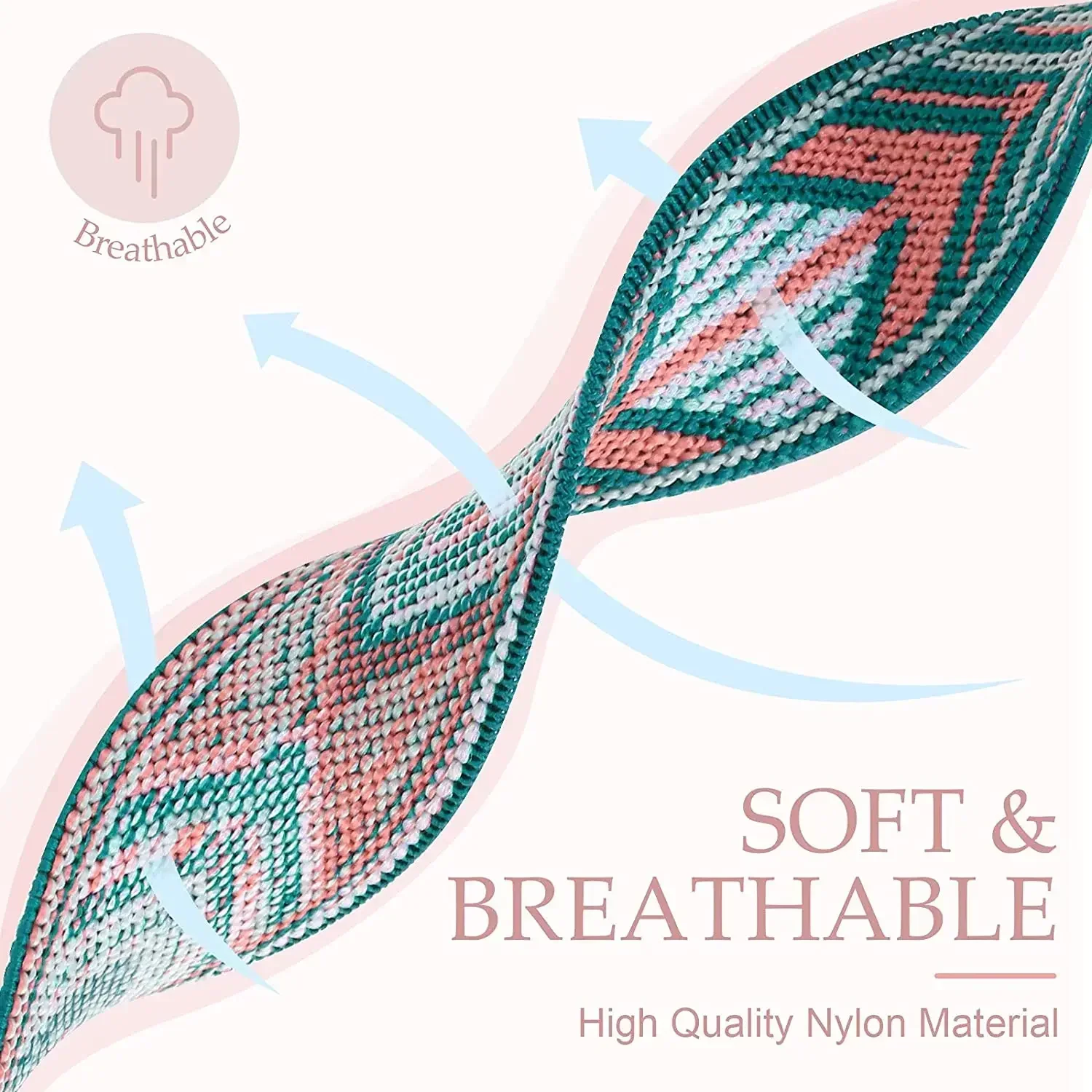 حزام نايلون لساعة Xiaomi Redmi Watch 3 Active/Lite...