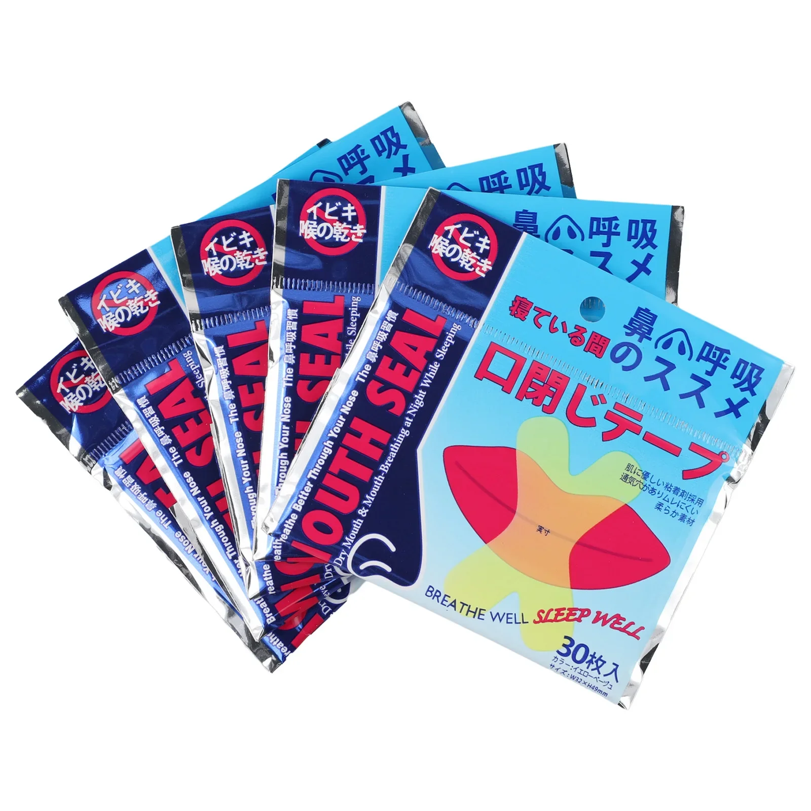 Snore Tape Nose Strip Health Care Mouth Seal Odorless Prevent Snoring Stickers Transparent 150PCS Anti Snoring Solution snore tape