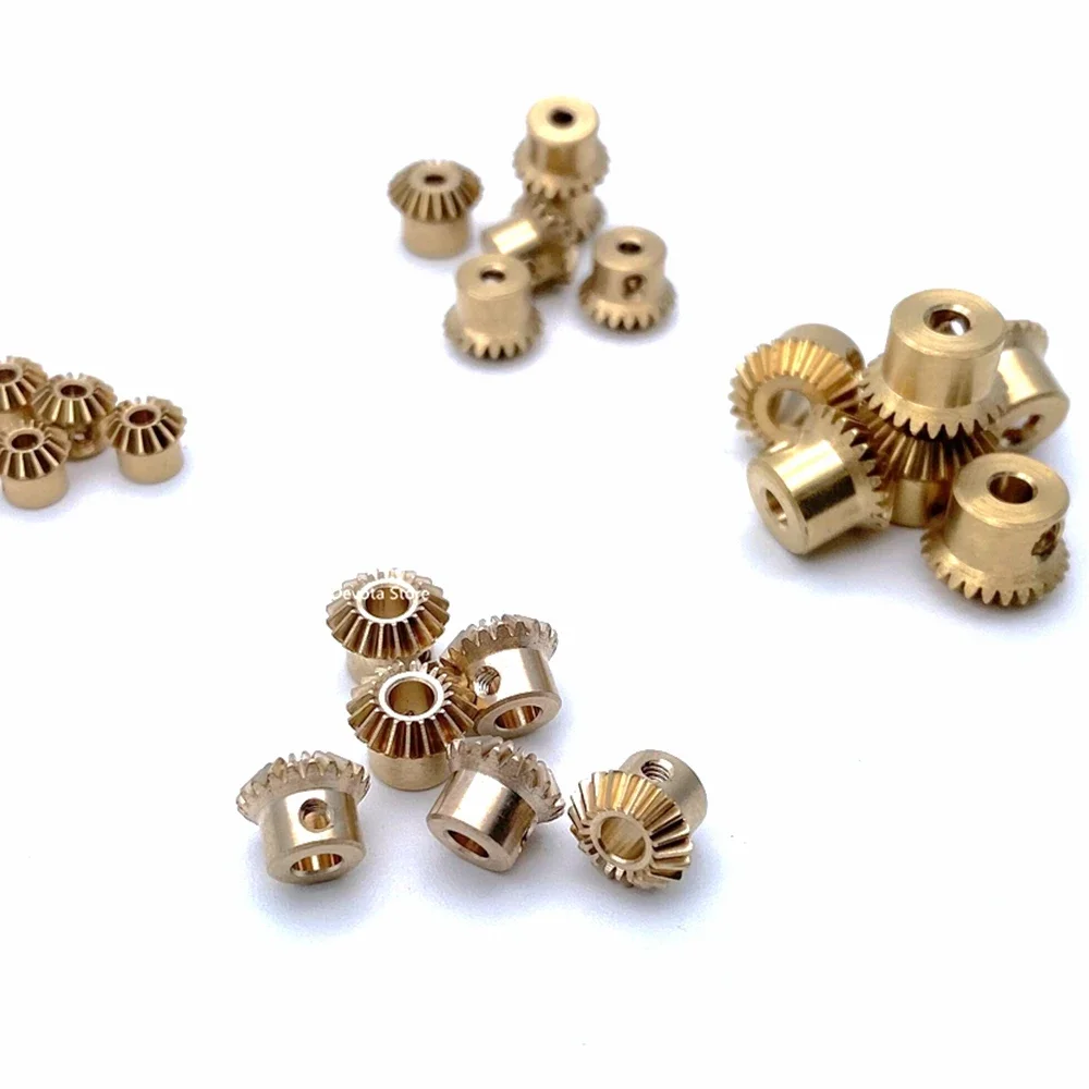 1:1 Mini Bevel Gear 0.4M 0.5M 0.8M 90&deg; Angle Equal Diameter Conical /Spur Gears 15 18 20 25 Teeth wheel motor gear,transmission gear